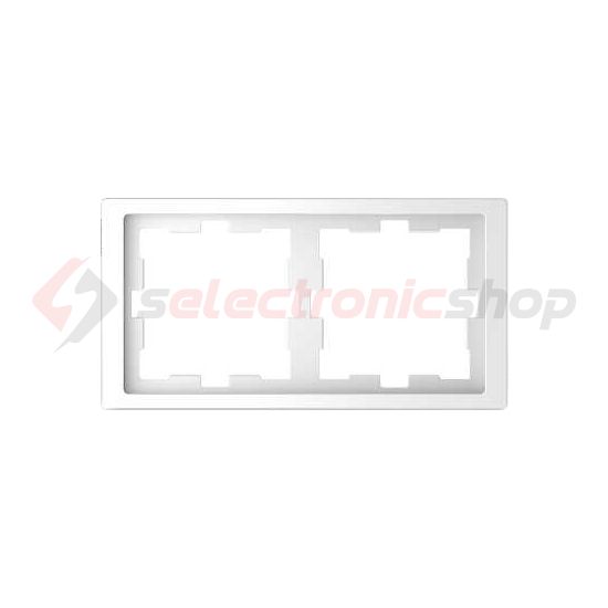 MERTEN D-Life kettes keret, lótuszfehér - MTN4020-6535