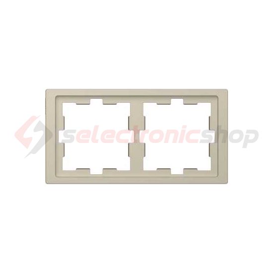 MERTEN D-Life kettes keret, szahara - MTN4020-6533