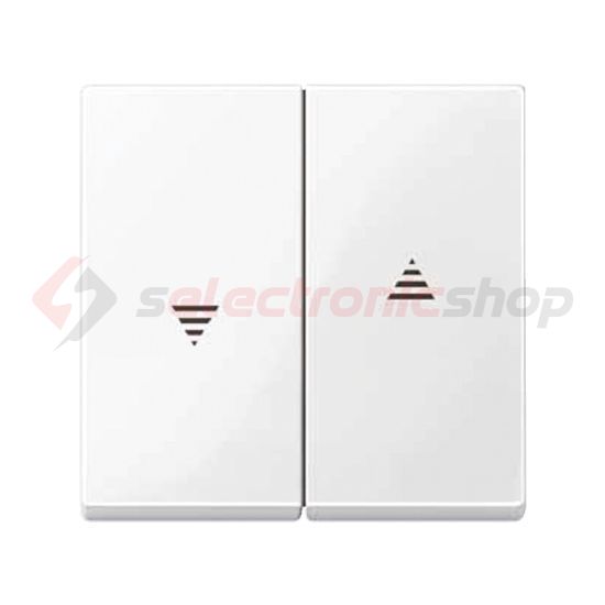 MERTEN Dupla billentyű, redőnyvezérléshez, System-M, polárfehér - MTN432419