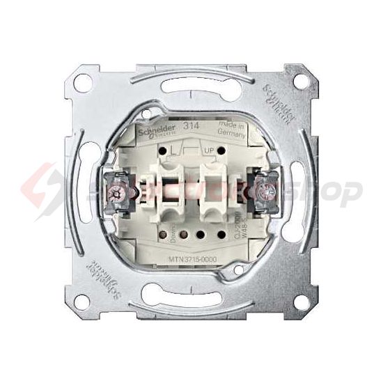 MERTEN Redőnykapcsoló, rugós, 10AX - MTN3715-0000