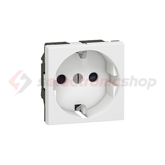 Mosaic 162 dugalj földelt központi fedlap fehér IP20 modultartó csavaros LEGRAND - 077213