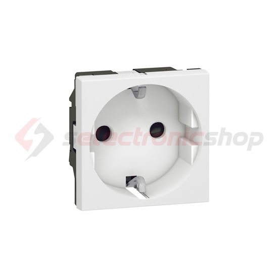 Mosaic 162 dugalj földelt központi fedlap gyerekzárral fehér IP20 modultartó LEGRAND - 077211