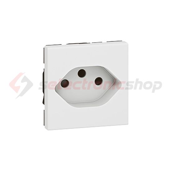 Mosaic 162 dugalj svájci szabvány Typ13 központi fedlap fehér IP40 modultartó LEGRAND - 077506