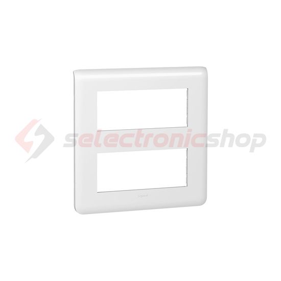 Mosaic keret 2x5-modulos fehér vízszintes műanyag LEGRAND - 078830