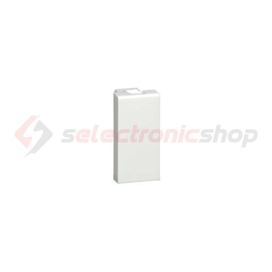 Mosaic vakfedél 1-modulos vakfedél fehér üres-jel műanyag fényes bepattintás LEGRAND - 077070