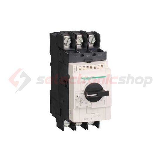 Motorvédő kapcsoló 3P 30-40A-hő 50kA fix termomágneses csavaros TeSys GV3-P Schneider - GV3P40