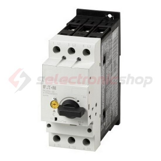 Motorvédő kapcsoló 3P 32-40A-hő 50kA fix termomágneses csavaros PKZM4-40 EATON - 222354