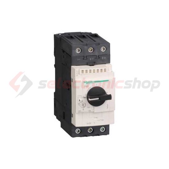 Motorvédő kapcsoló 3P 48-65A-hő 50kA fix termomágneses csavaros TeSys GV3-P Schneider - GV3P65