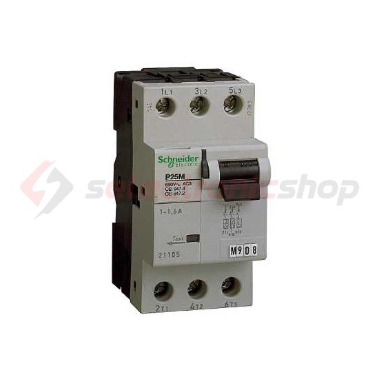 Motorvédő kismegszakító 3P 18A K-jelleg 400V AC 100kA/60947 Acti9 P25M Schneider - 21111