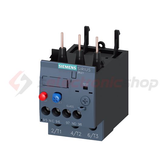 Motorvédő relé (hőkioldó) 27-32A 1ny 1z csavaros CLASS10 SIRIUS SIEMENS - 3RU2126-4EB0