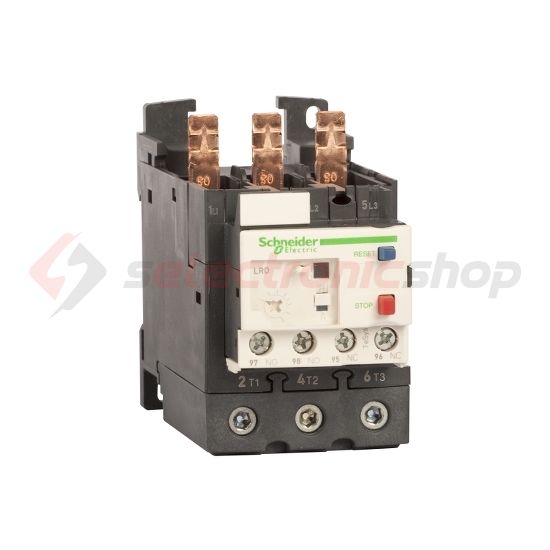 Motorvédő relé (hőkioldó) 48-65A 1-ny 1-z ráépíthető/önállóan szerelhető TeSys LRD Schneider - LRD365