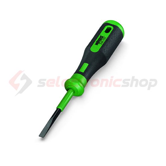 Működtető szerszám 0.8mm x 5.5mm x 40mm szigetelt egyenes WAGO - 210-721