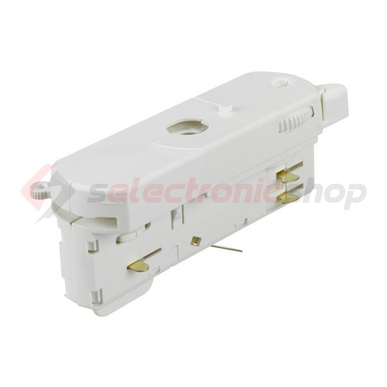 Multi adapter világítási sínhez 6A 1F lámpatest csatlakozóadapter 3x 1mm2 fehér GA 69-3 LIVAL - 801000
