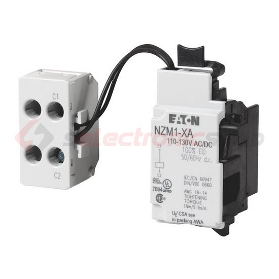 Munkaáramú kioldó 208-250VAC 208-250VDC NZM1-XA208-250AC/DC EATON - 259726