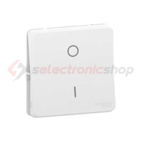 MurevaStyl 102 2P kapcsoló betét fehér csavaros IP55 1- billentyű/gomb Schneider - MUR39033