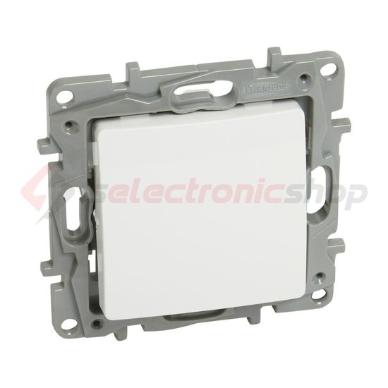 Niloé N106 nyomó betét 1- billentyűs 1v fehér IP20 süllyesztett dmax. műanyag LEGRAND - 764507