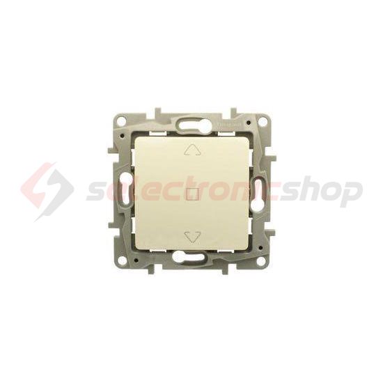 Niloé redőnymozgató R105 1P kapcsoló billentyűs bézs műanyag LEGRAND - 764611
