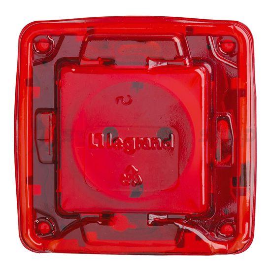 Niloé védőburkolat piros üres-jel műanyag LEGRAND - 665098