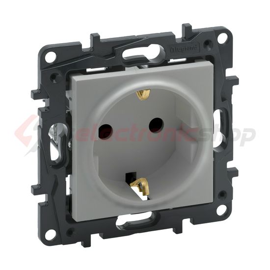 NiloéStep 162 dugalj gyerekzárral alumínium IP20 süllyesztett rugós LEGRAND - 863320