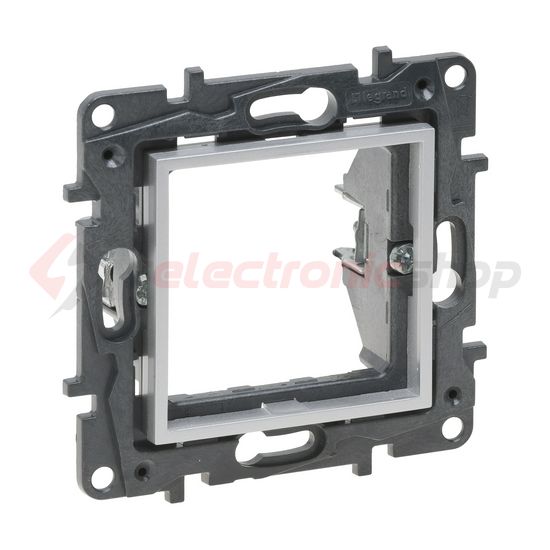 NiloéStep adapter Program Mosaic-hoz SQ45/SQ45 alumínium LEGRAND - 863389