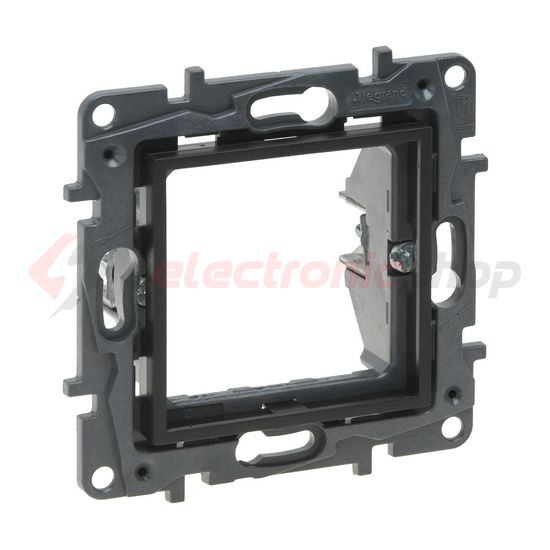 NiloéStep adapter Program Mosaic-hoz SQ45/SQ45 fekete LEGRAND - 863589