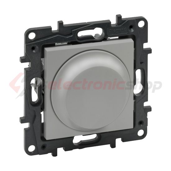 NiloéStep fényerőszabályzó 2vez. betét közp. fedéllel forgatógomb fehér 300W süllyesztett LEGRAND - 863152