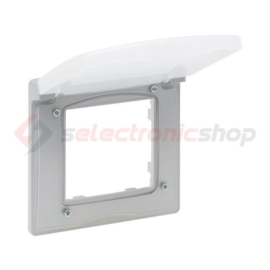 NiloéStep keret 1-egység vízszintes és függőleges műanyag alumínium kezeletlen LEGRAND - 863396