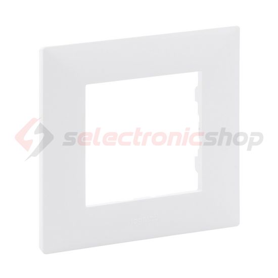 NiloéStep keret 1-egység vízszintes és függőleges műanyag fehér kezeletlen LEGRAND - 863191
