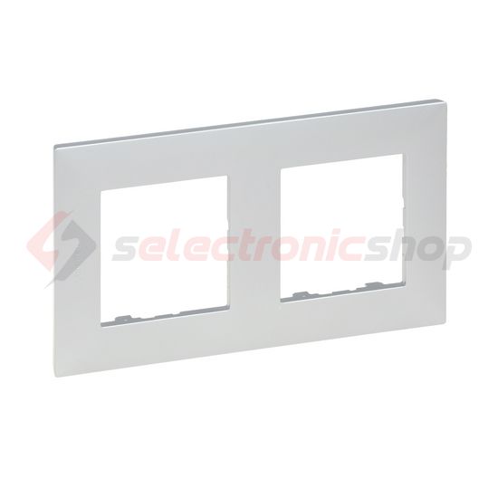 NiloéStep keret 2-egység vízszintes és függőleges műanyag alumínium kezeletlen LEGRAND - 863392
