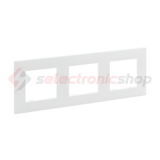 NiloéStep keret 3-egység vízszintes és függőleges műanyag fehér kezeletlen LEGRAND - 863193