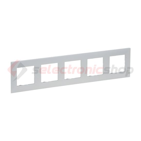 NiloéStep keret 5-egység vízszintes és függőleges műanyag alumínium kezeletlen LEGRAND - 863395