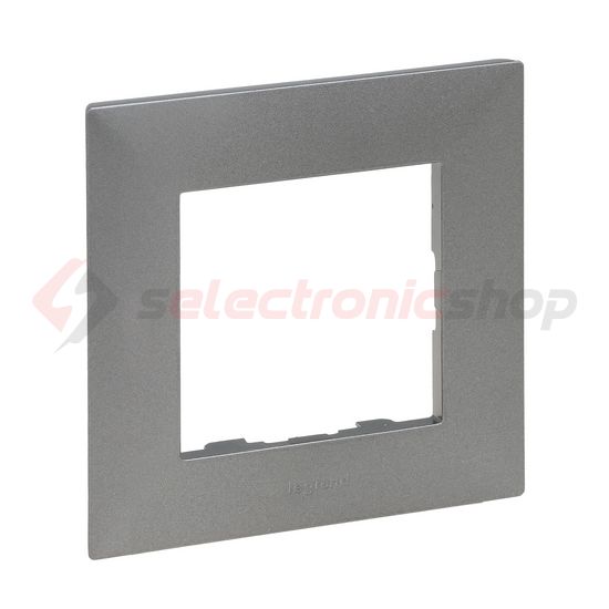 NiloéStep keret grafit szürke 1-egység vízszintes és függőleges műanyag kezeletlen LEGRAND - 863491