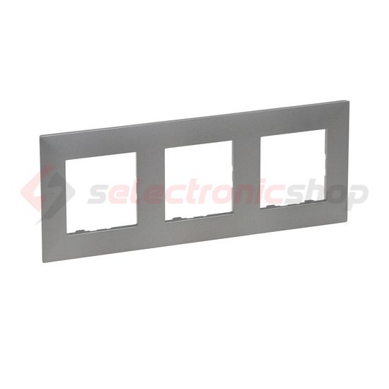 NiloéStep keret grafit szürke 3-egység vízszintes és függőleges műanyag kezeletlen LEGRAND - 863493