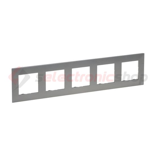 NiloéStep keret grafit szürke 5-egység vízszintes és függőleges műanyag kezeletlen LEGRAND - 863495
