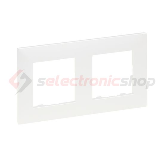 NiloéStep keret gyöngyház 2-egység vízszintes és függőleges műanyag kezeletlen LEGRAND - 863692