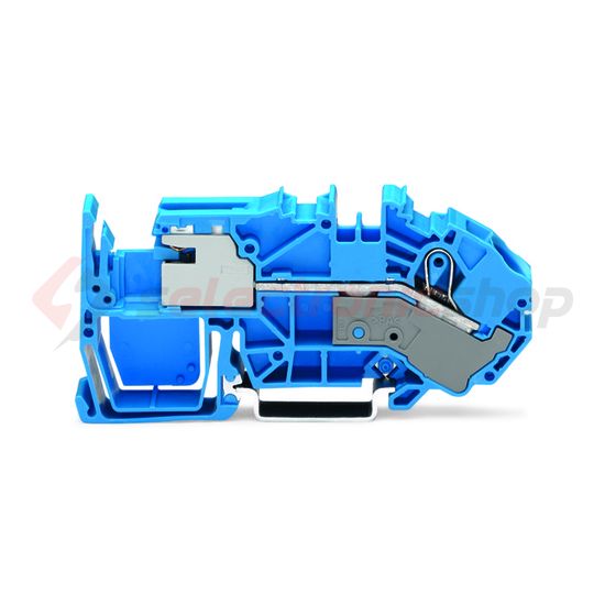 Nullbontó sorkapocs 76A 250V rugószorításos/ rugószorításos kék 0.5-25mm2/sokerű WAGO - 2016-7714