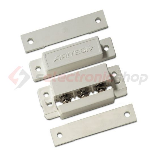 Nyitásérzékelő (reed-relé) 18mm kapcs táv. falonkívüli fehér UTCF - DC123