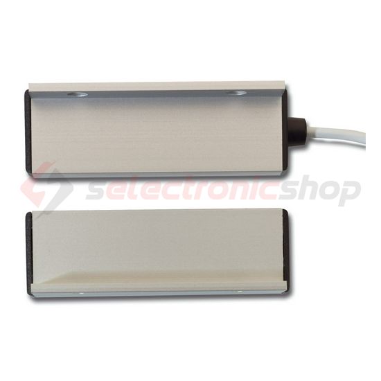 Nyitásérzékelő (reed-relé) 4vez. fémre 50mm kapcs táv. falonkívüli UTCF - MM108