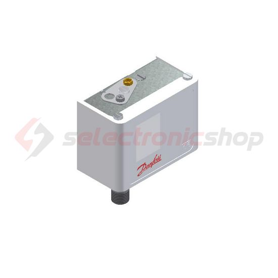 Nyomáskapcsoló 1-fázisú gáz/levegőre 0,2bar- 7,5bar 1-v 16A/AC-3/400V IP44 KP35 Danfoss - 060-113366