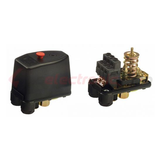 Nyomáskapcsoló 1-fázisú levegőre 3bar- 12bar 2-ny 16A/AC-3/400V IP44 PMA-12 ITALTECNICA - 163006