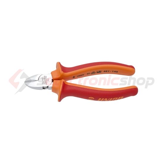 Oldalcsípő fogó sárga-piros normál 160mm szigetelt 1000V 461/1VDEBI UNIOR - 610427