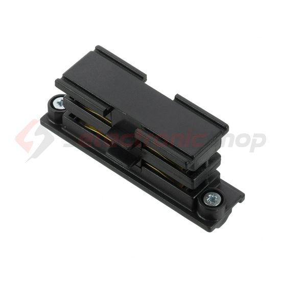 Összekötő elem 3F világítási sínhez 16A 230-400V 3F falonkívüli fekete alumínium XTS 21-2 LIVAL - 19170212