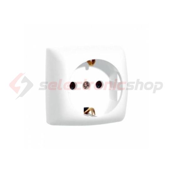 Oteo 162 dugalj földelt központi fedlap fehér IP31 falonkívüli csavaros LEGRAND - 086129