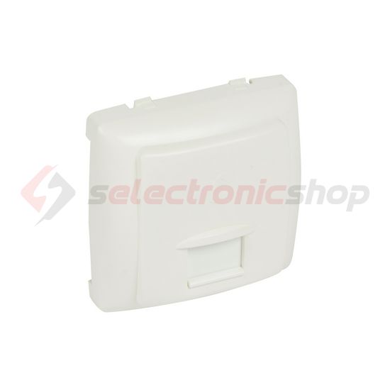 Oteo telefon csatlakozó betét közp. fedéllel RJ11 műanyag fehér LEGRAND - 086143