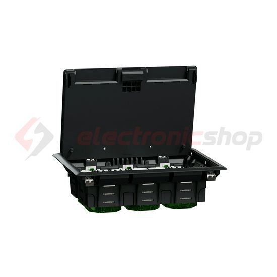 Padlódoboz 200mm 70mm-padlóburkolat 6-modul Schneider - INS52122