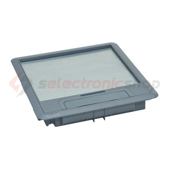 Padlódoboz csapófedél 16/24 modulos standard dobozhoz Mosaic téglalap szürke LEGRAND - 088002