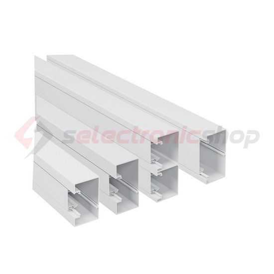 Parapetcsatorna 100mm x 50mm 2000mm kezeletlen műanyag fényesfehér fedéllel DLP-S LEGRAND - 638030