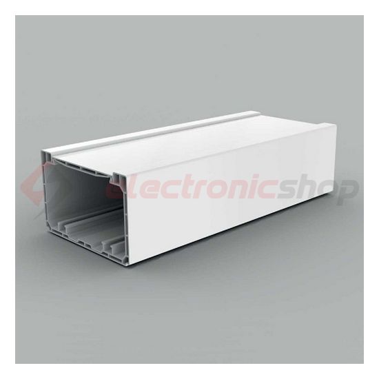 Parapetcsatorna 110mm x 67.5mm 2000mm kezeletlen műanyag fényesfehér PK KOPOS - PK 110X65 D_HD