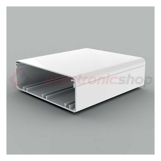 Parapetcsatorna 179mm x 61mm 2000mm kezeletlen műanyag fényesfehér EKE KOPOS - EKE 180X60_HD