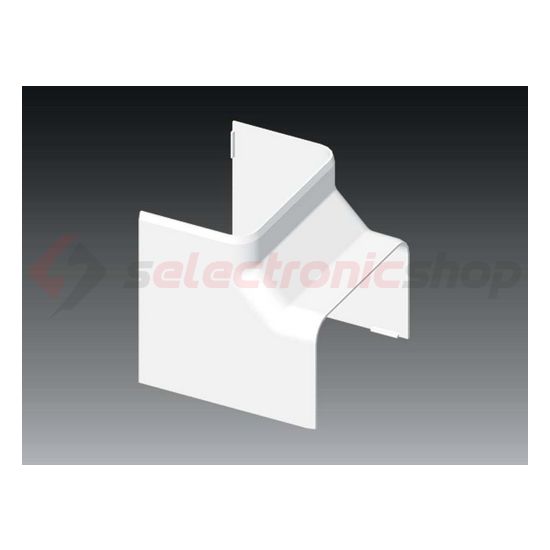 Parapetcsatorna belső sarok 100X60-hoz szimmetrikus 90° fényesfehér műanyag PVC EKE KOPOS - 8555_HB